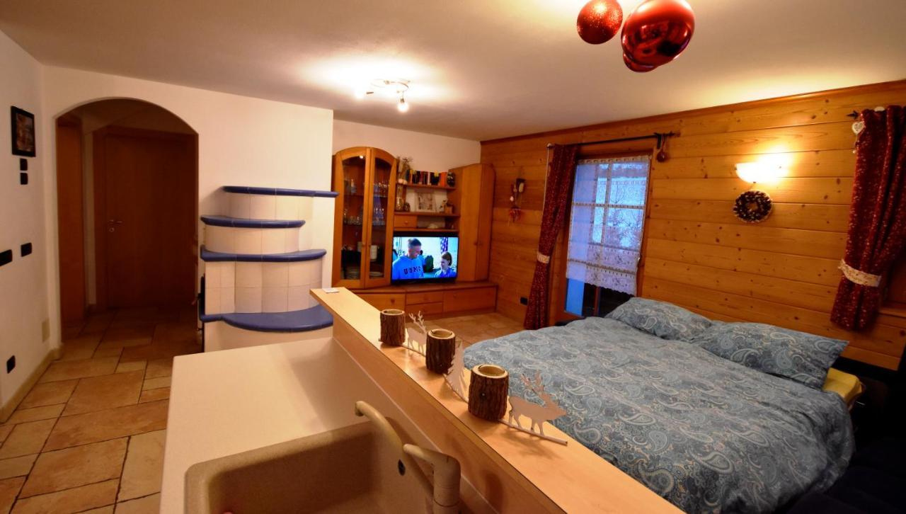 Chalet Alla Cascata Apartment บาเดีย ภายนอก รูปภาพ