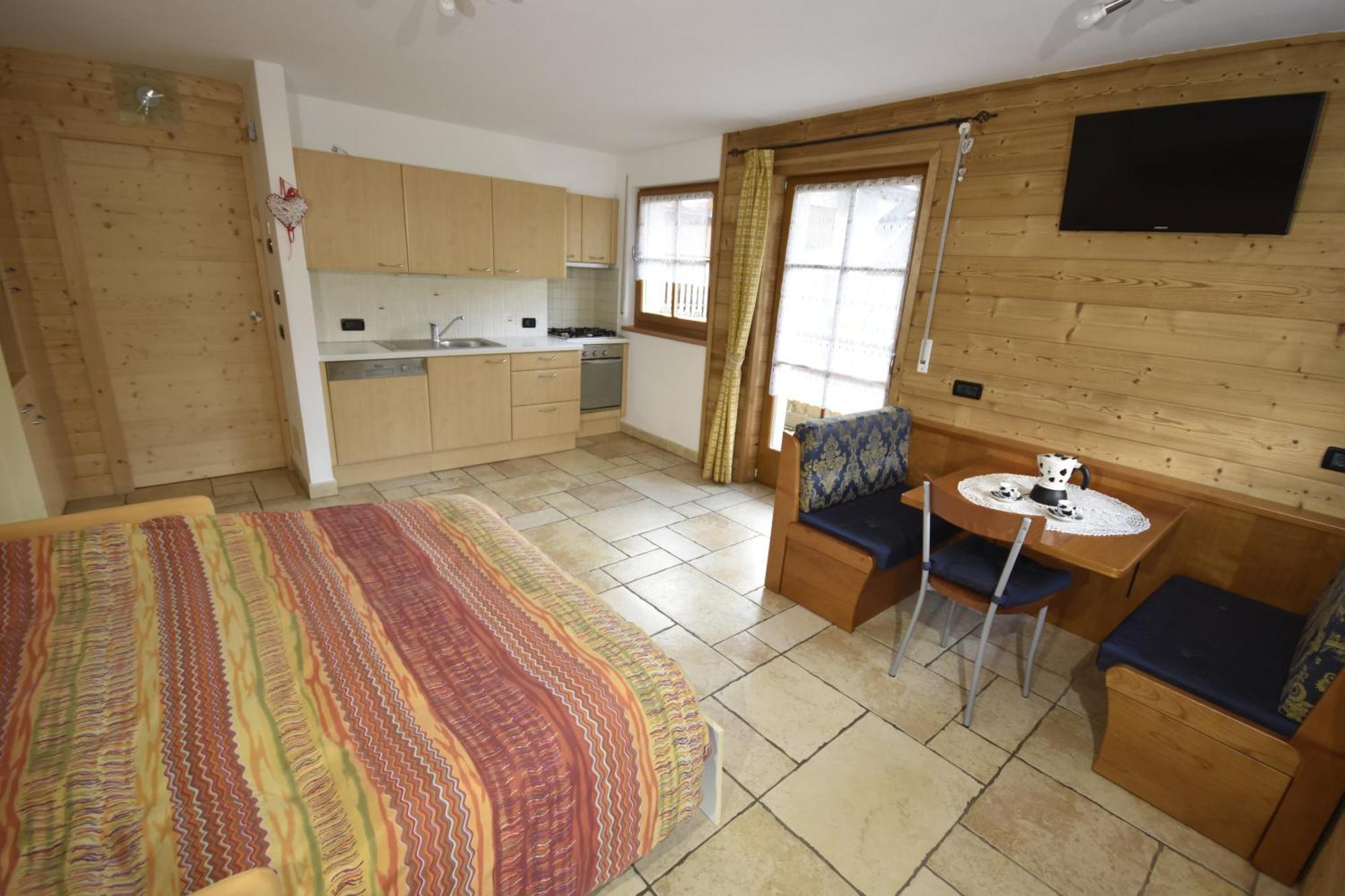 Chalet Alla Cascata Apartment บาเดีย ภายนอก รูปภาพ