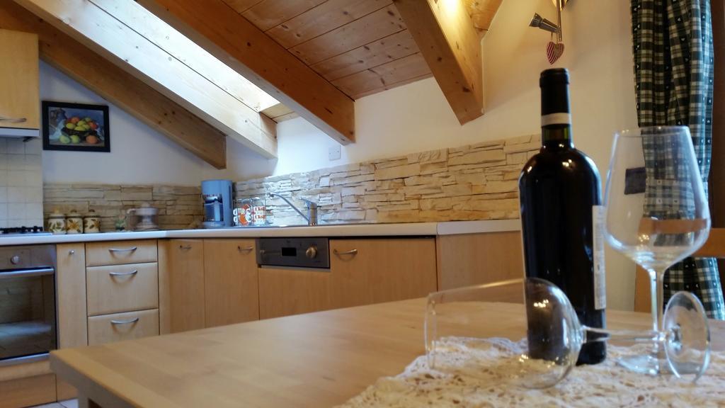 Chalet Alla Cascata Apartment บาเดีย ภายนอก รูปภาพ