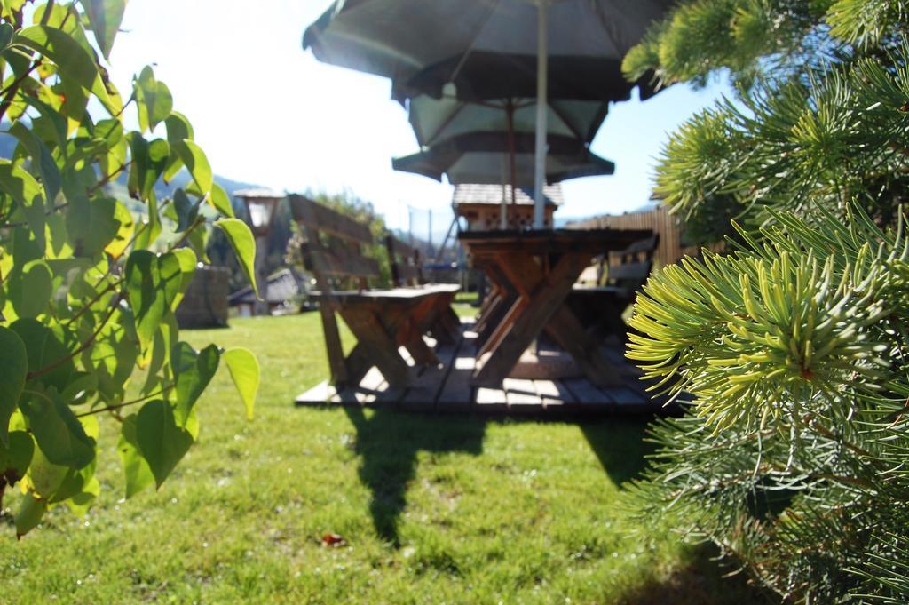 Chalet Alla Cascata Apartment บาเดีย ภายนอก รูปภาพ